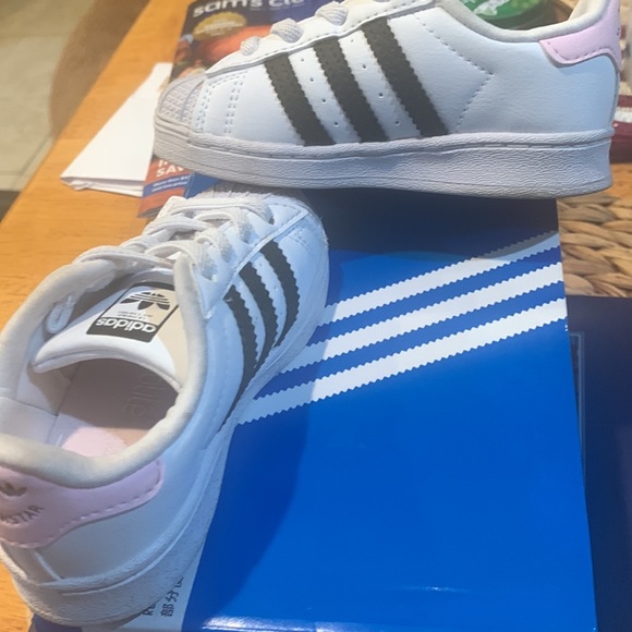 Adidas Superstar EL I 6.5T white/Black - Picture 7 of 8